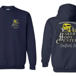 Hot Rod Hoodie - Navy Blue