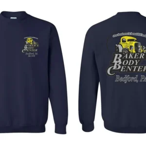 Hot Rod Crewneck - Navy Blue
