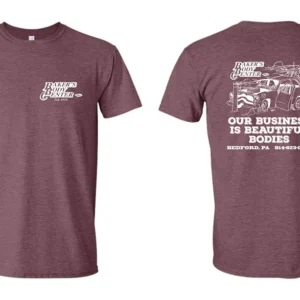 Jalopy T-Shirt - Burgundy